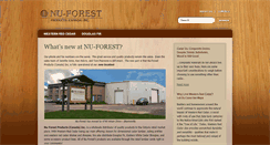 Desktop Screenshot of nuforest.com